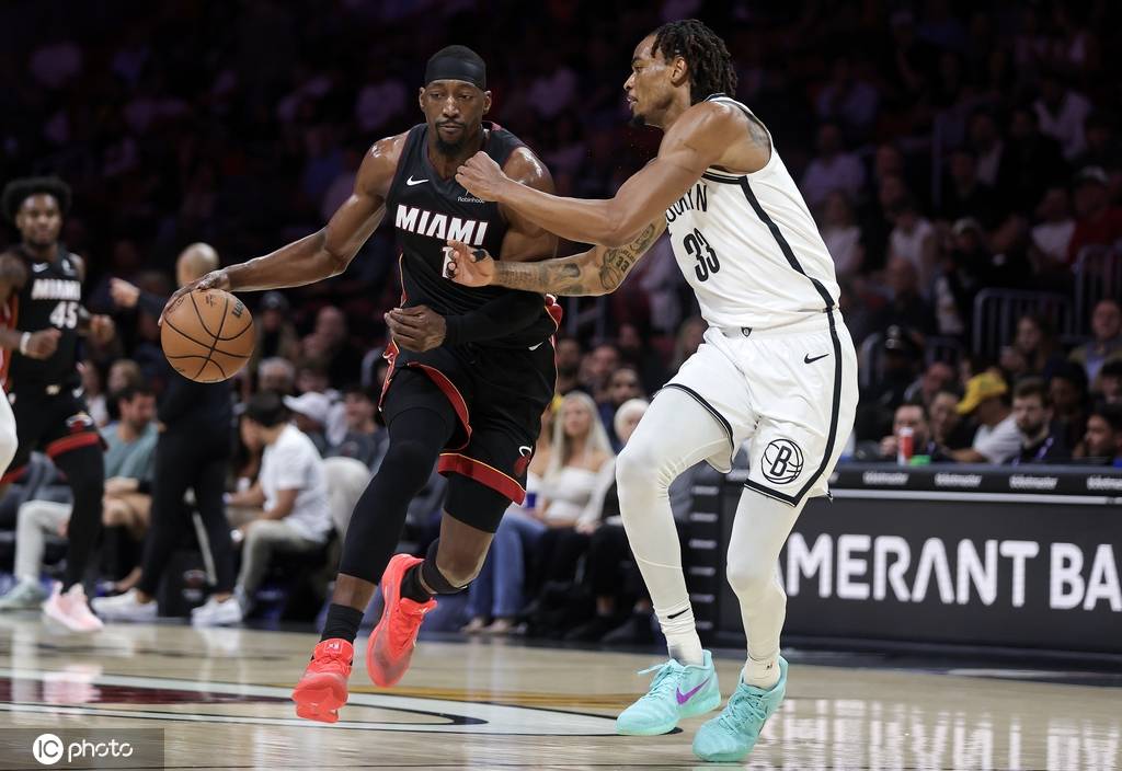 阿德巴约23+9+4希罗22分哈克斯20分 热火送篮网9连败